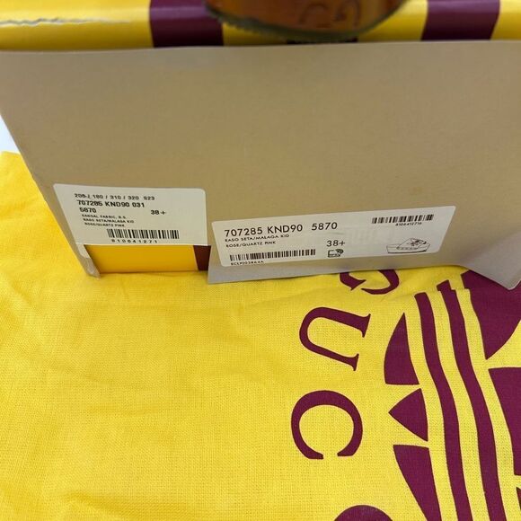 Women’s Gucci X Adidas, leather mules size 38.5 made in Italy - Picture 5 of 10